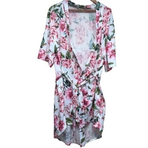 Show Me Your Mumu Floral Brie Garden of Blooms Robe One Size - Picture 1 of 6